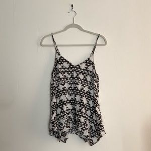 Spaghetti strap tank top